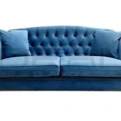 Sofa chesterfield od Ideal Meble czyli wygodna sofa do salonu i do gabinetu.